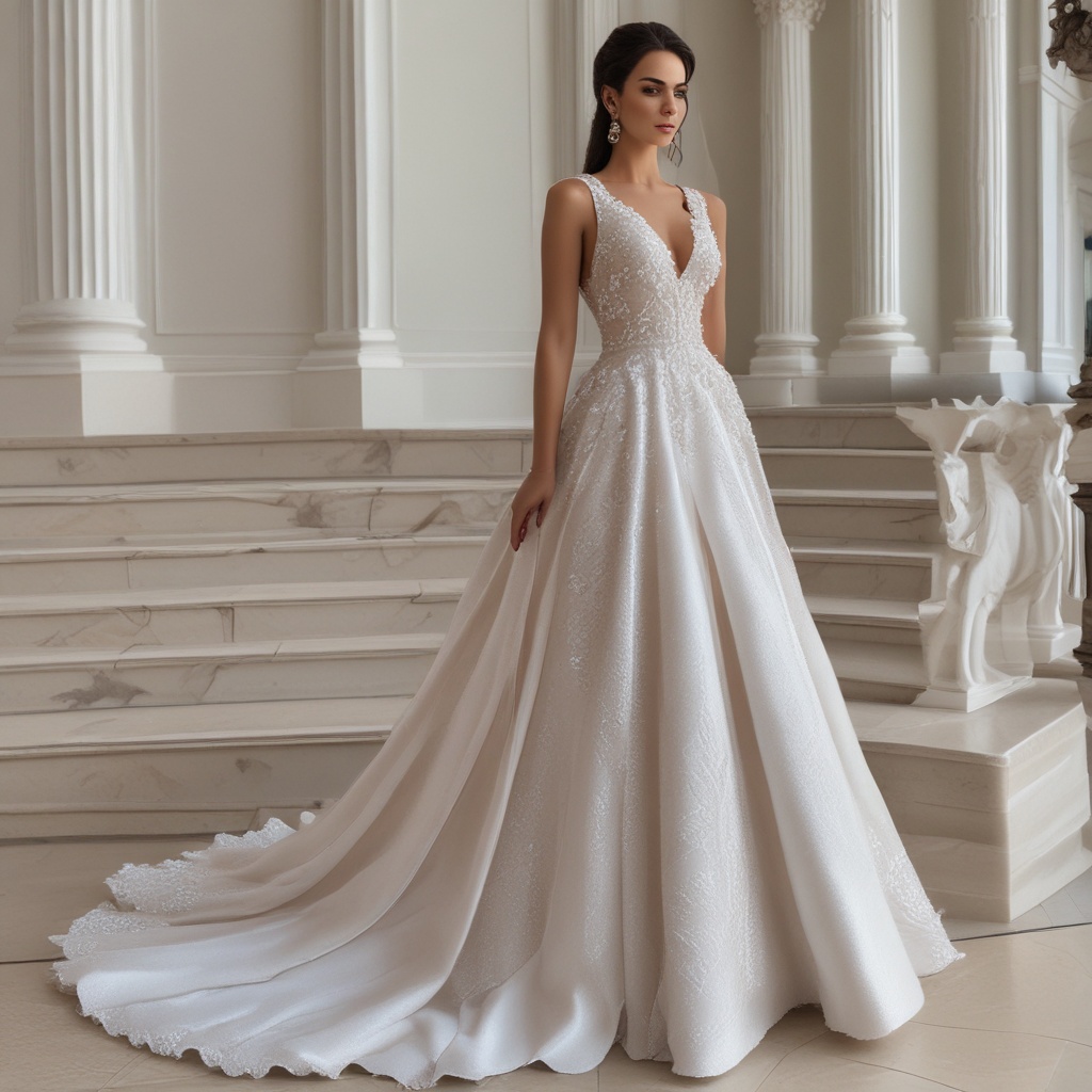 Elegant evening gown